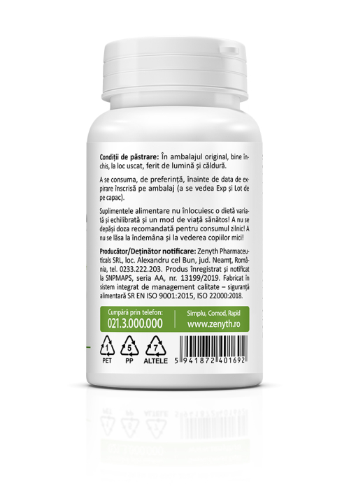 D-Manoza 550 mg, 30 capsule Zenyth la nana plafar [3]