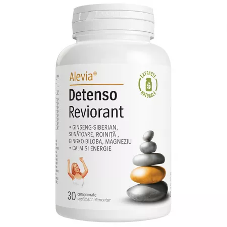 Detenso Reviorant, 30 comprimate, Alevia [1]