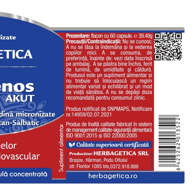 DETRAVENOS AKUT, Herbagetica [3]