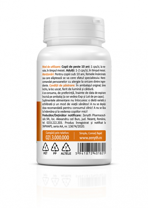 DIGESTHELP, complex enzime, 20 capsule, Zenyth [3]