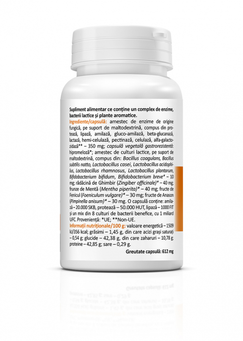 DIGESTHELP, complex enzime, 20 capsule, Zenyth [2]