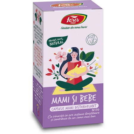 Distonoplant Mami si Bebe N170, 60 capsule, Fares [1]