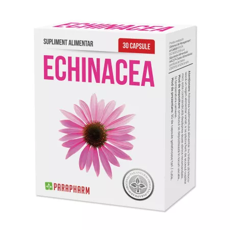 ECHINACEA extract 100mg, 30 capsule, Parapharm [1]