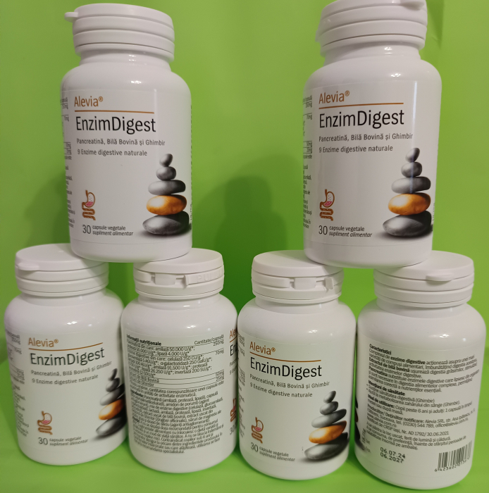 EnzimDigest, 30 capsule, Alevia    la Nana Plafar [2]