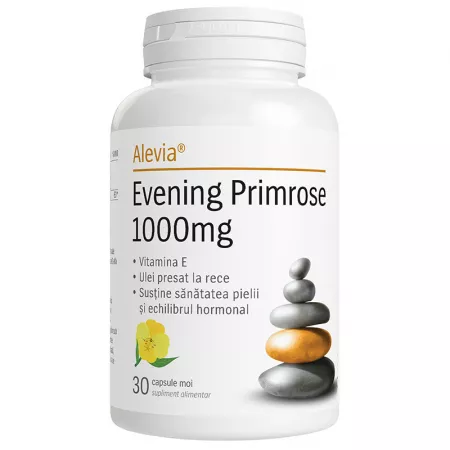 Evening Primrose, 1000 mg, 30 capsule, Alevia [1]