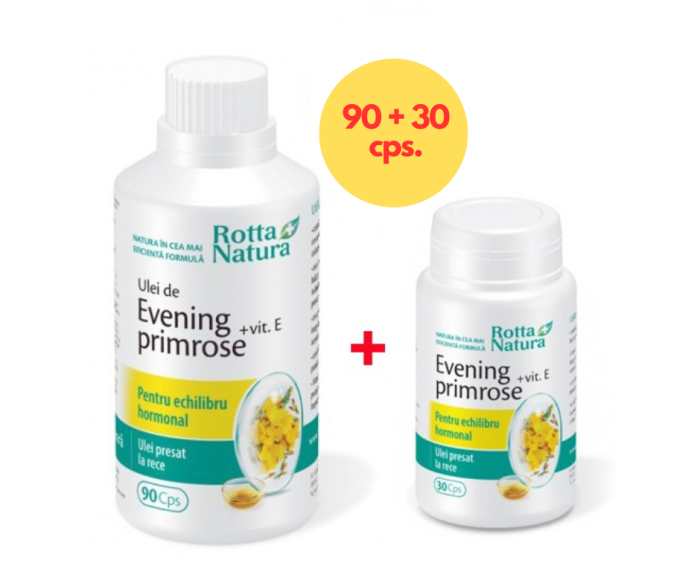 EVENING PRIMROSE OIL 500mg, Rotta Natura la Nana Plafar [4]