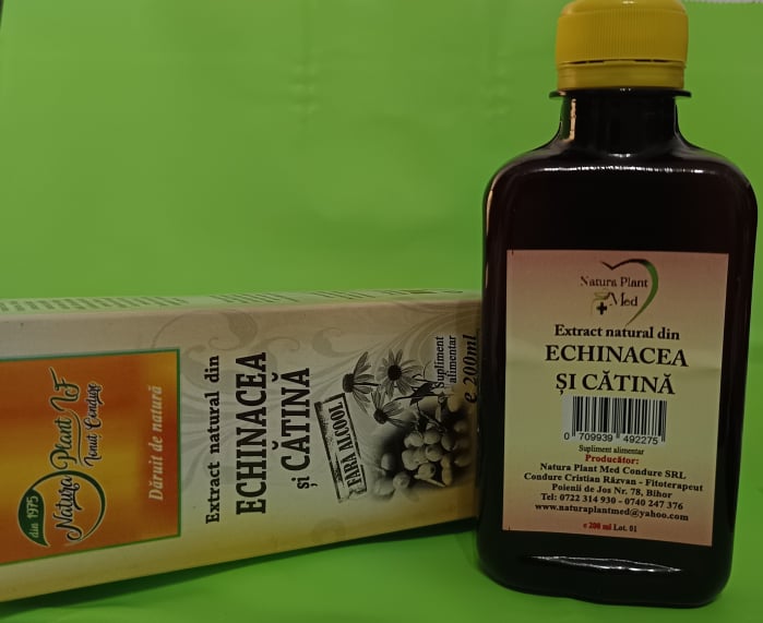 Extract din Echinacea si Catina, 200 ml (fara alcool), Natura Plant  la Nana Plafar [2]