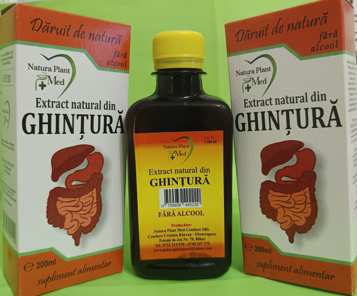Extract din Ghintura, 200 ml (fara alcool) - NATURA PLANT [2]