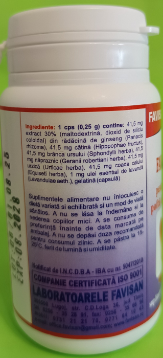 FAVIASTENIC 70 capsule, Favisan [3]