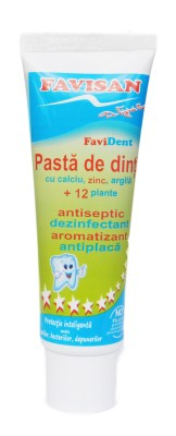Pasta de dinti, Copii si Adulti, Favident, 50 ml, Favisan [1]