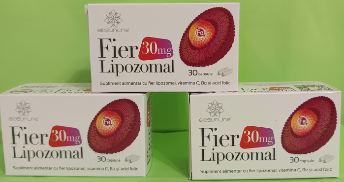 FIER LIPOZOMAL 30 mg, 30 capsule, BioSunLine Helcor [4]