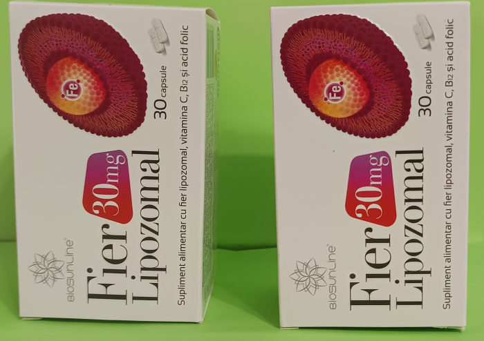 FIER LIPOZOMAL 30 mg, 30 capsule, BioSunLine Helcor [3]