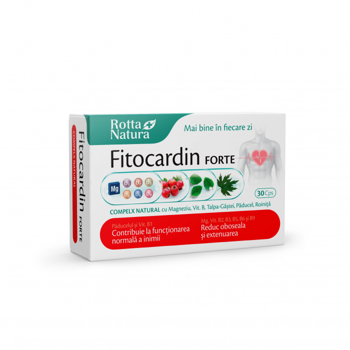 FITOCARDIN FORTE, 30 capsule, Rotta Natura [1]