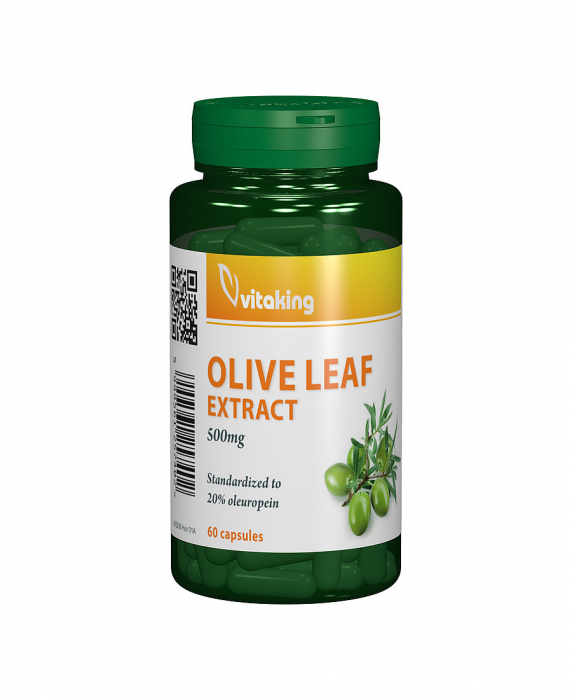 Frunze de MASLIN extract (Olive Leaf) 500mg, 60capsule, VITAKING [1]