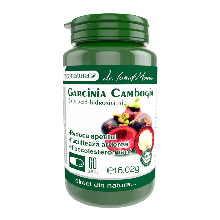 GARCINIA Cambogia, 60 capsule, Pro Natura Medica la Nana Plafar [1]