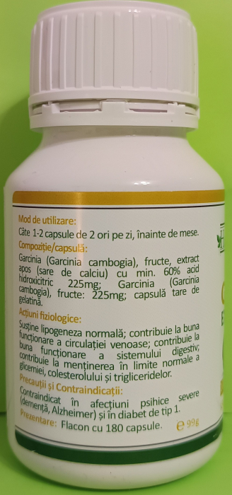 GARCINIA extract forte natural, 180 capsule, Health Nutrition la Nana Plafar [4]