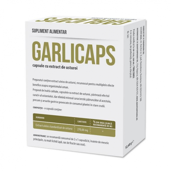 GARLICAPS 270mg, 30 capsule, Parapharm [2]