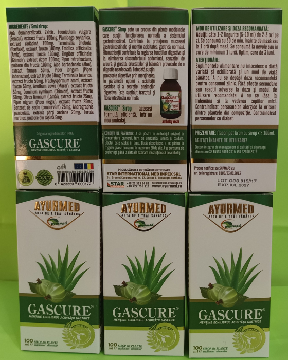 GASCURE, Ayurmed antiacid nana plafar [4]