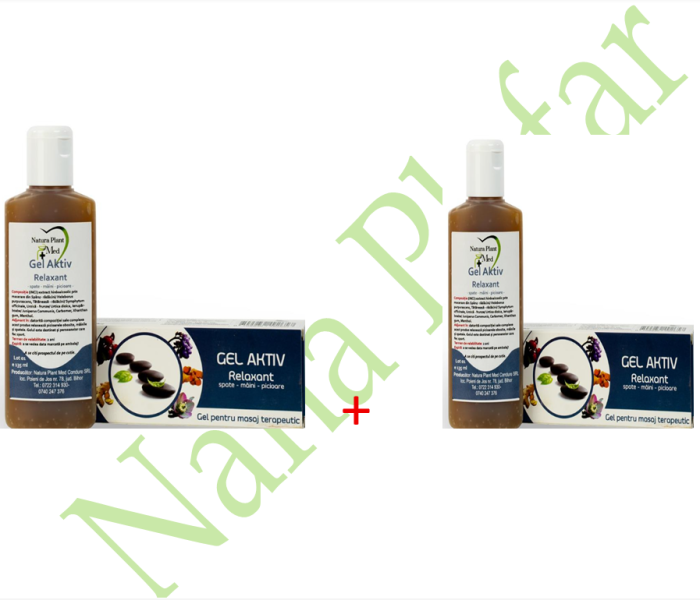 Gel aktiv Relaxant – maini-spate-picioare - NATURA PLANT  la Nana Plafar [2]