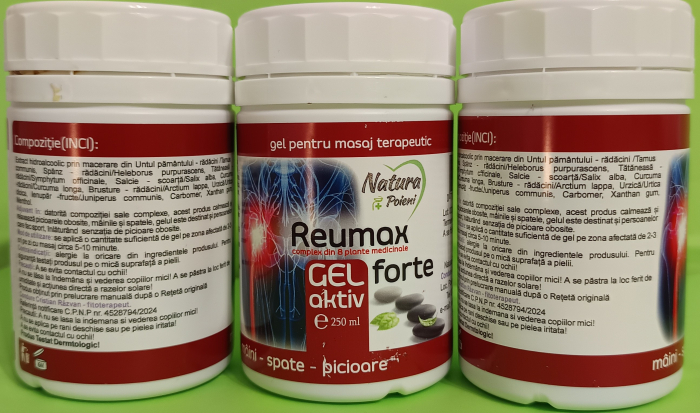 Gel Aktiv REUMAX Forte – 8 plante medicinale - NATURAPLANT [2]