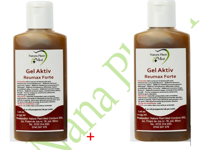 Gel Aktiv REUMAX Forte – 8 plante medicinale - NATURAPLANT [2]