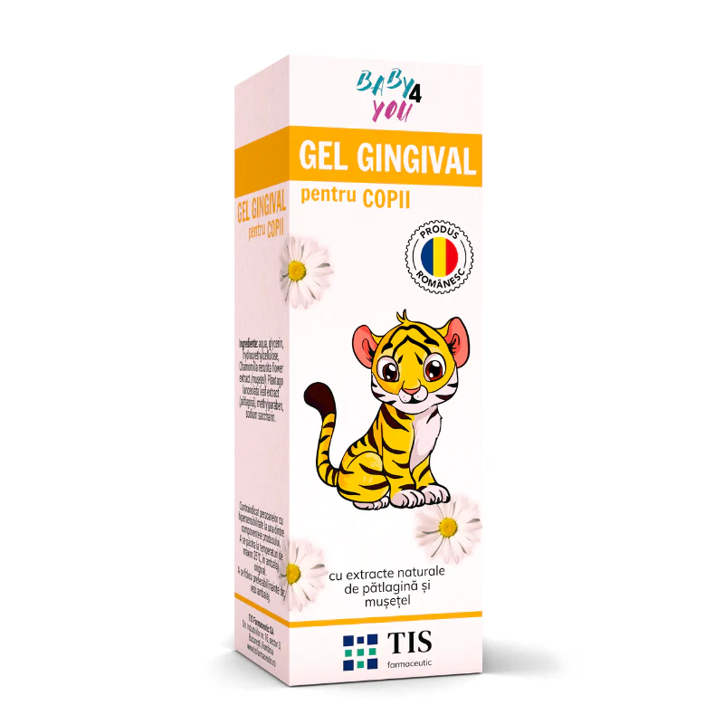 GEL GINGIVAL COPII BABY4YOU 15ML TIS Farmaceutic  la Nana Plafar [1]
