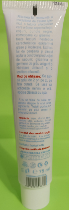 GEL HIDRATANT PENTRU COSURI VIRGINIA, 75ml, Favisan la Nana Plafar [2]