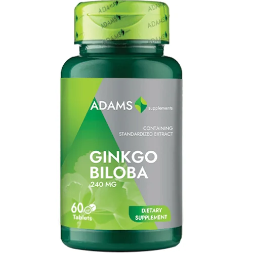 GINKGO BILOBA 240mg, Adams Supplements [1]