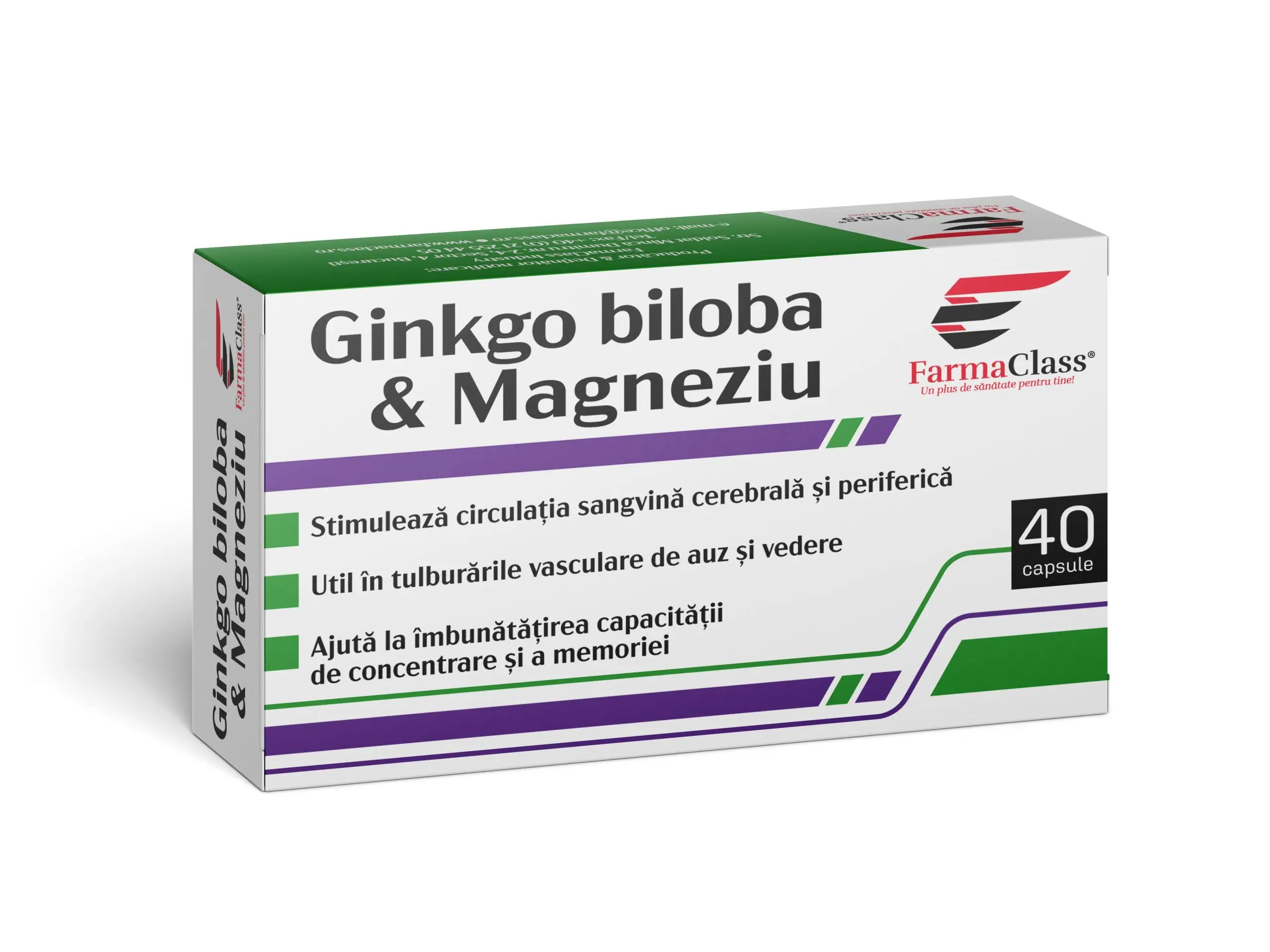 GINKGO BILOBA & MAGNEZIU , FarmaClass la Nana Plafar [1]