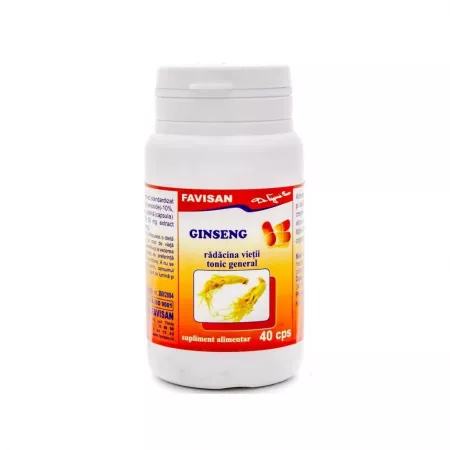 Ginseng, 40 capsule, Favisan [1]