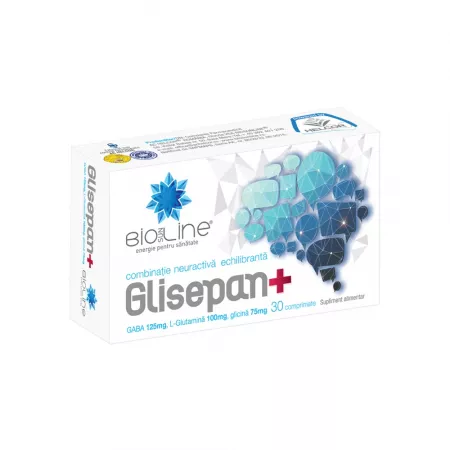GLISEPAN PLUS, 30 comprimate, BioSunLine Helcor [1]