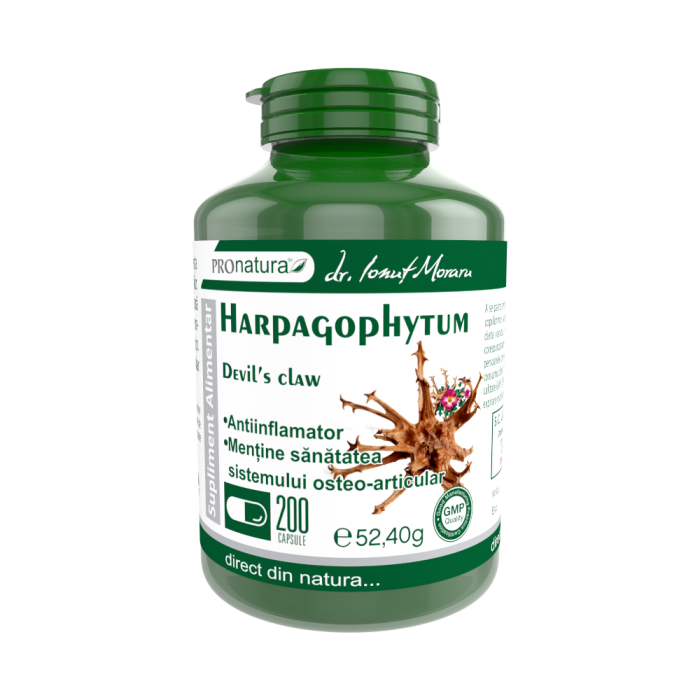 HARPAGOPHYTUM Gheara diavolului, capsule, Pro Natura Medica la Nana Plafar [2]
