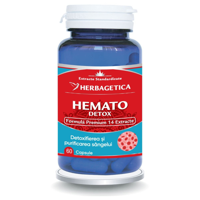 HematoDetox, capsule, Herbagetica la Nana Plafar [4]