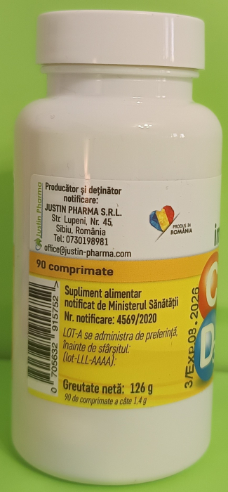 ImunoGen COMPLEX, 90 comprimate, Justin Pharma la Nana Plafar [4]