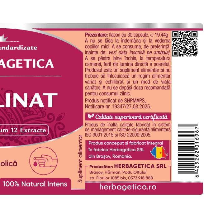INSULINAT capsule, Herbagetica la nana plafar [3]