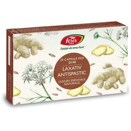 Laxativ antispastic D158, 20 capsule, Fares [1]