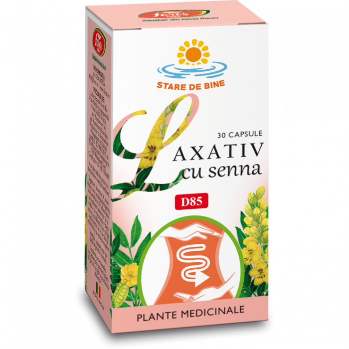 LAXATIV CU SENNA D85, 30 capsule, Fares [1]