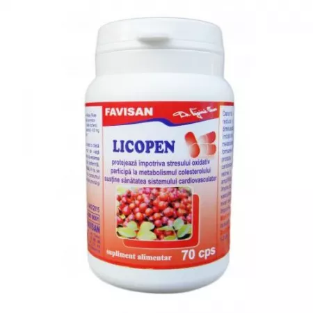 Licopen, 70 capsule, Favisan [1]