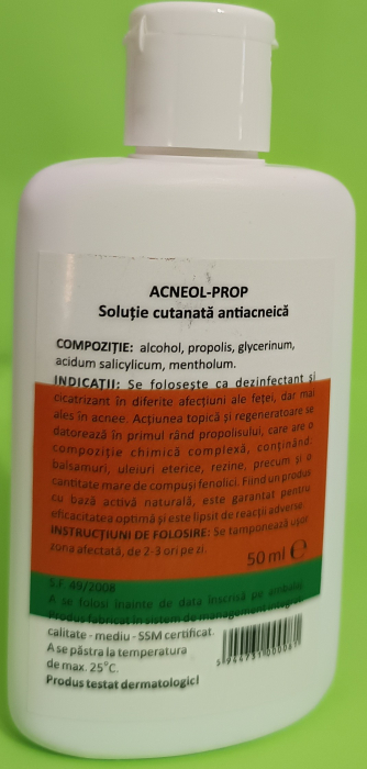 ACNEOL PROP, 50ml, Institutul Apicol [3]