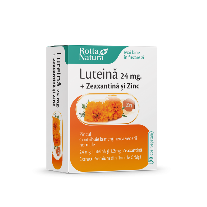 Luteina, 6 mg, 30 capsule, Rotta Natura [4]