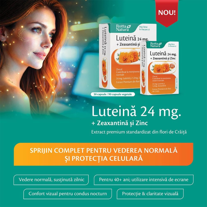 Luteina, 6 mg, 30 capsule, Rotta Natura [6]