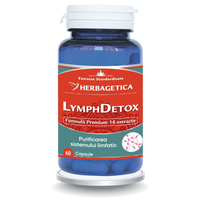 LYMPH DETOX, capsule, Herbagetica la Nana Plafar [4]