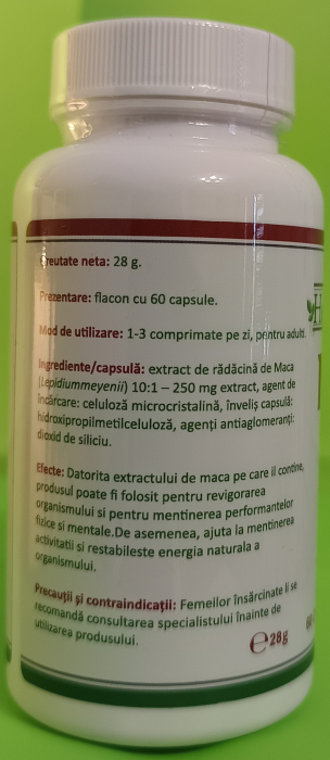 MACA Extract 250mg, 60 capsule, Health Nutrition [4]