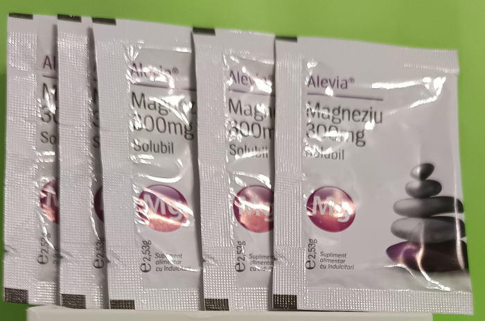MAGNEZIU 300mg 20 plicuri Alevia la Nana Plafar [3]