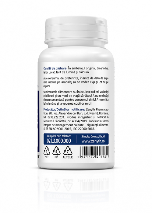 MAGNEZIU Bisglicinat 1000 mg, Zenyth [3]