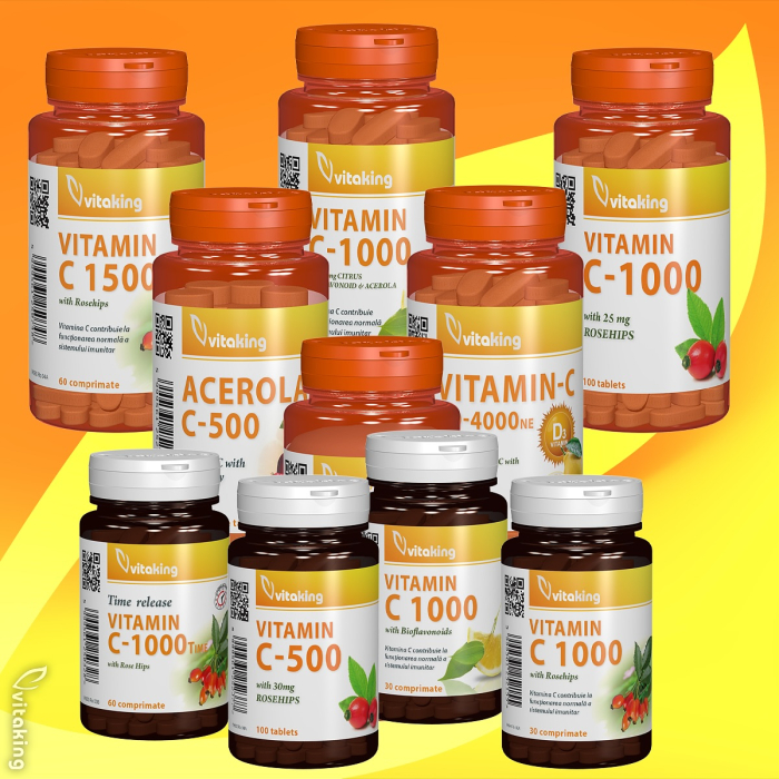 MAGNEZIU Bisglicinat cu vitamina B6, 60 capsule, Vitaking  la Nana Plafar [5]