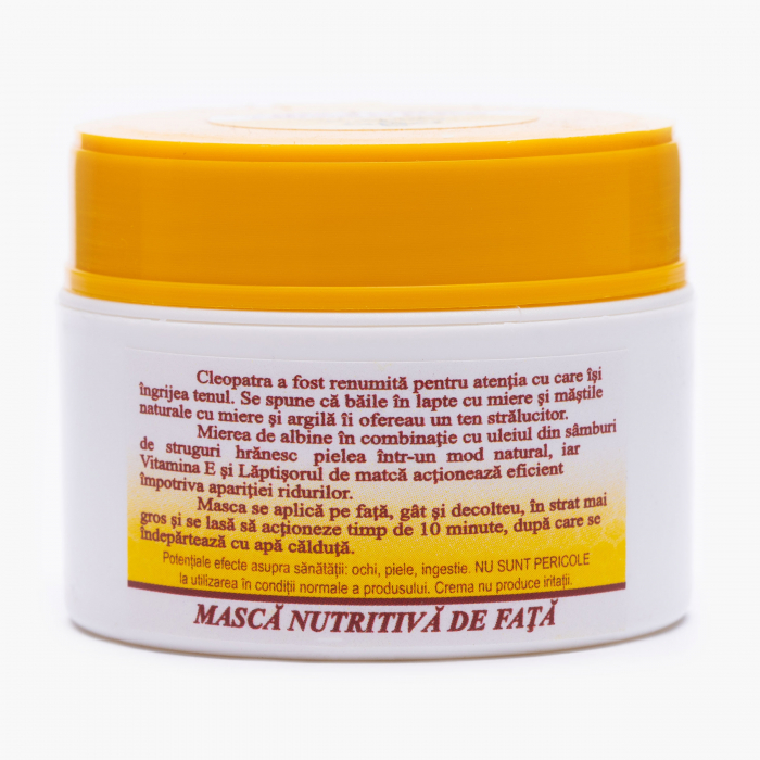 Masca nutritiva de fata Cleopatra, 50ml - APIDAVA [2]