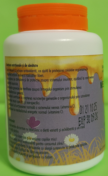 Meltonic Catina-Tonic General, antistres, 50 comprimate (60gr), Institutul Apicol [4]