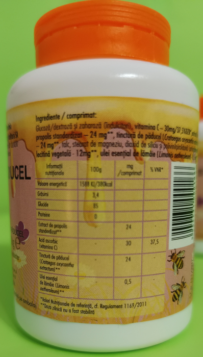 Meltonic Paducel-Tonic Cardiovascular, 50 comprimate (60gr), Institutul Apicol [3]