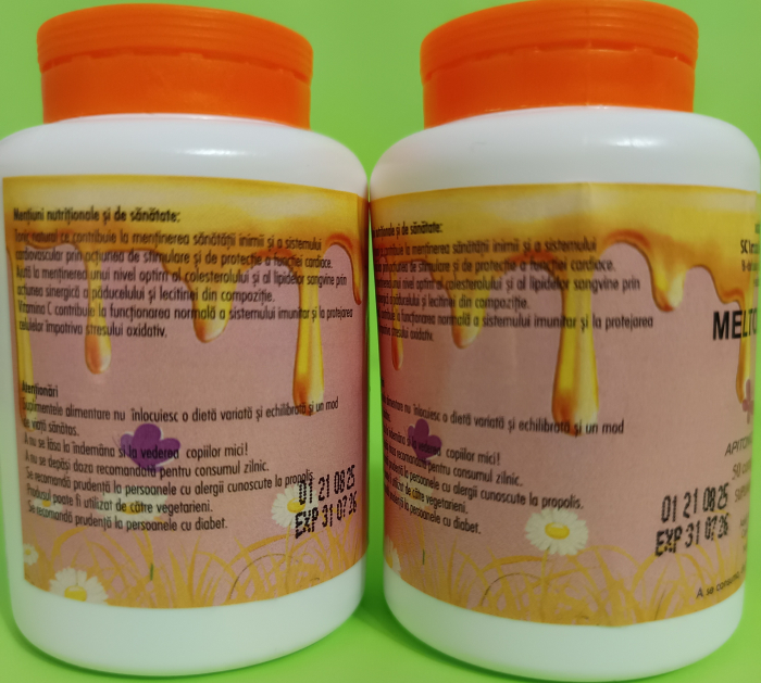 Meltonic Paducel-Tonic Cardiovascular, 50 comprimate (60gr), Institutul Apicol [4]